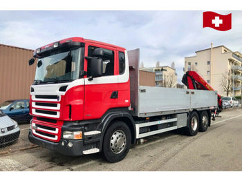 Openbakwagen vrachtwagen Scania R420 LB