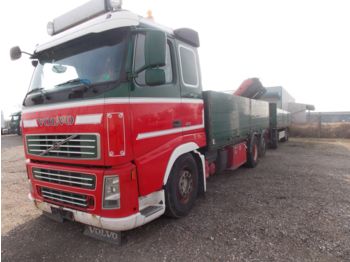 Openbakwagen vrachtwagen Volvo FH480 Baustoff PK15002 inkl Krone Anhänger