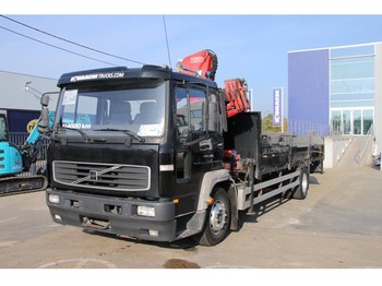 Openbakwagen vrachtwagen Volvo FL240 - HMF 913 K4
