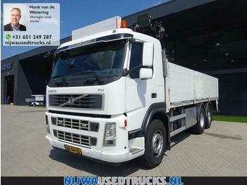 Openbakwagen vrachtwagen Volvo FM9 300 Hiab 130 roller Kran