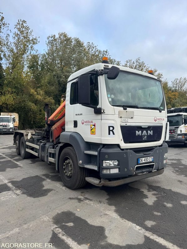 Vrachtwagen PORTEUR MOVI GRUE GO MAN -1462-66ICAM571X)