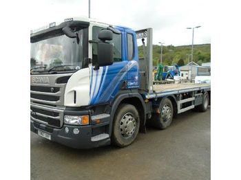 Platte vrachtwagen 2018 Scania P370