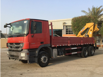 Platte vrachtwagen Mercedes-Benz Actros 3332 6x4