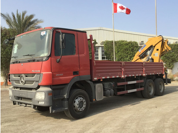 Platte vrachtwagen Mercedes-Benz Actros 3332 6x4