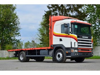 Platte vrachtwagen SCANIA 124G 360 1998 4x2 full spring