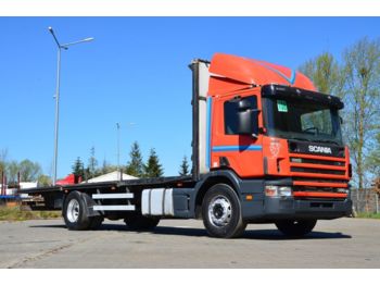 Platte vrachtwagen SCANIA P94 300 2001 4x2 platform