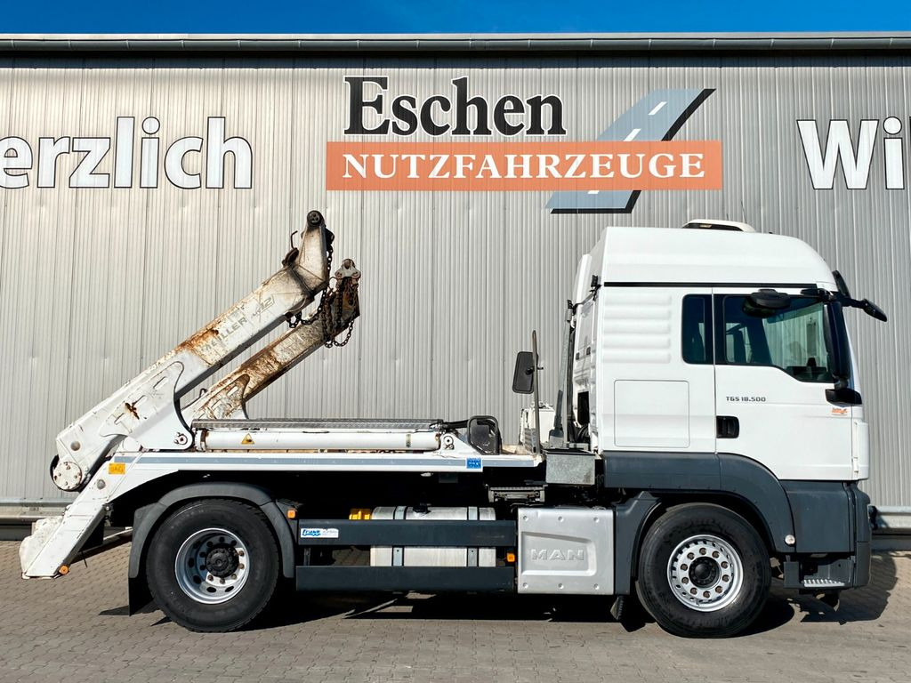 Portaalarmsysteem vrachtwagen MAN TGS 18.500 LL*LX*MEILLER AK12T*Funk*Retarder*TOP