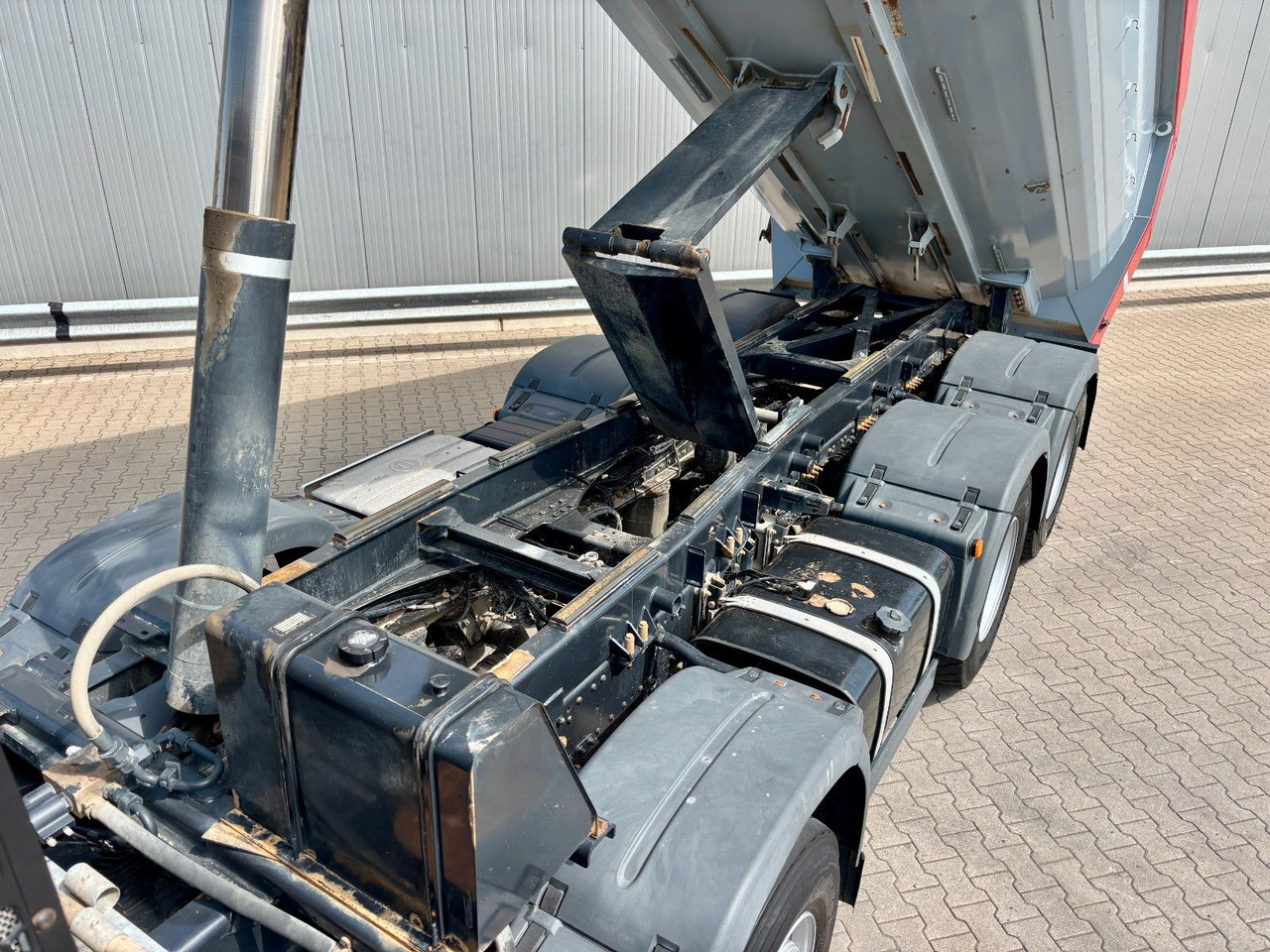 Portaalarmsysteem vrachtwagen MAN TGS 35.420 8x4 BL | MEILLER*Rollplane*Navi*Klima