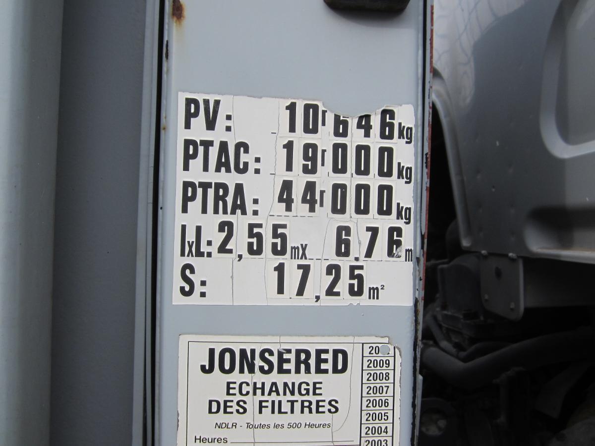 Portaalarmsysteem vrachtwagen Renault Kerax 460 DXI