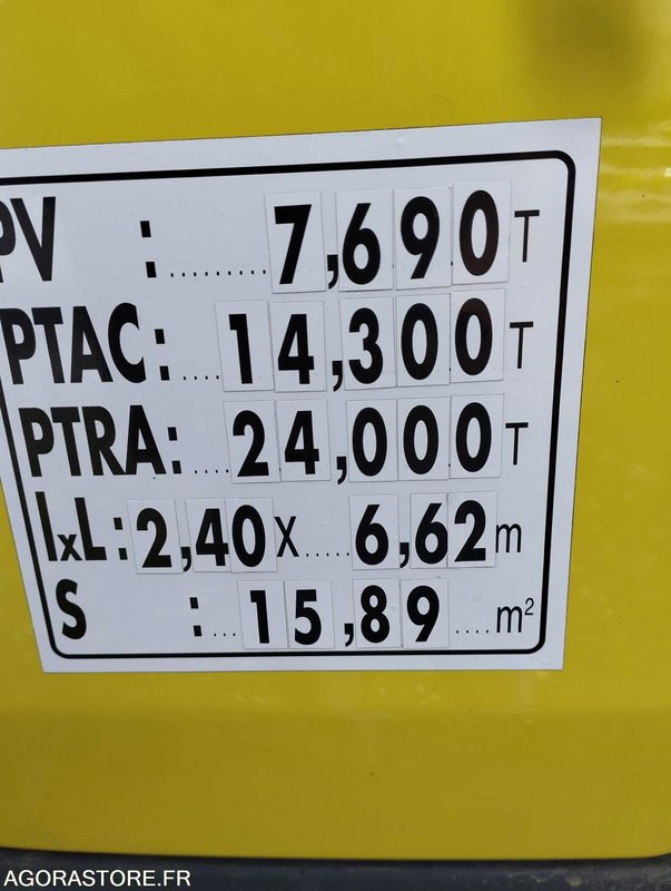 Vrachtwagen RENAULT D14 14T TRI BENNE DTi 5_210_ TRES FAIBLE KILOMETRAGE _ DY-395-WC