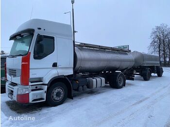 Tankwagen voor het vervoer van melk RENAULT PREMIUM 460 DXI: afbeelding 1