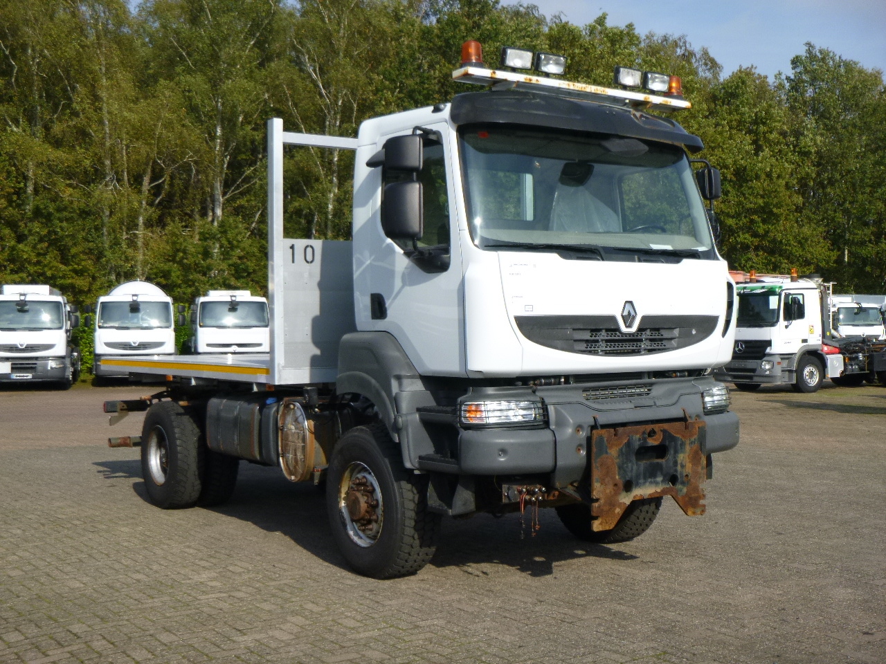 Chassis vrachtwagen Renault Kerax 380 DXI 4x4 Euro 5 + Hydraulics: afbeelding 2
