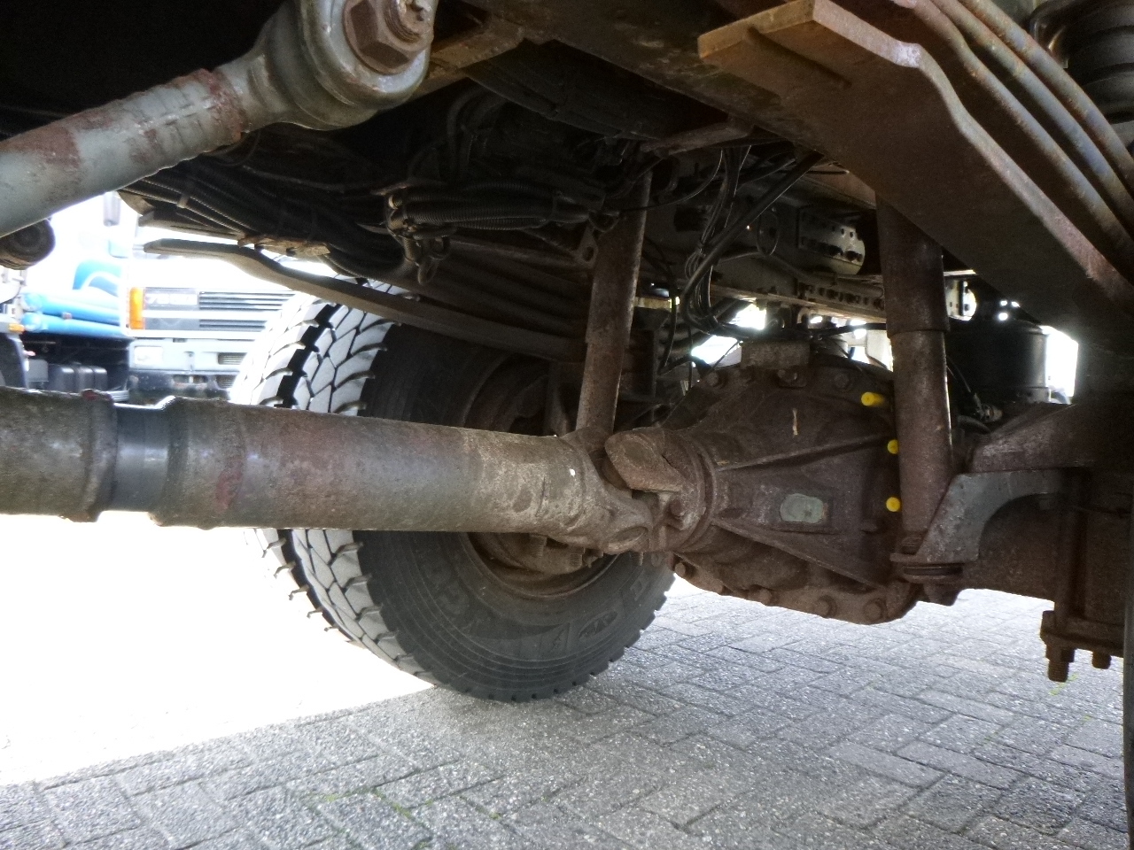 Chassis vrachtwagen Renault Kerax 380 DXI 4x4 Euro 5 + Hydraulics: afbeelding 11