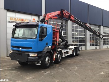 Haakarmsysteem vrachtwagen Renault Kerax 420 8x4 Fassi 33 ton/meter laadkraan: afbeelding 1