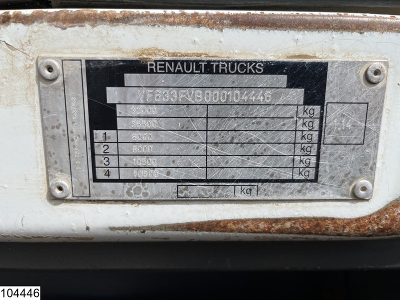Kipper vrachtwagen Renault Kerax 420 8x4, Manual, Steel Suspension: afbeelding 12
