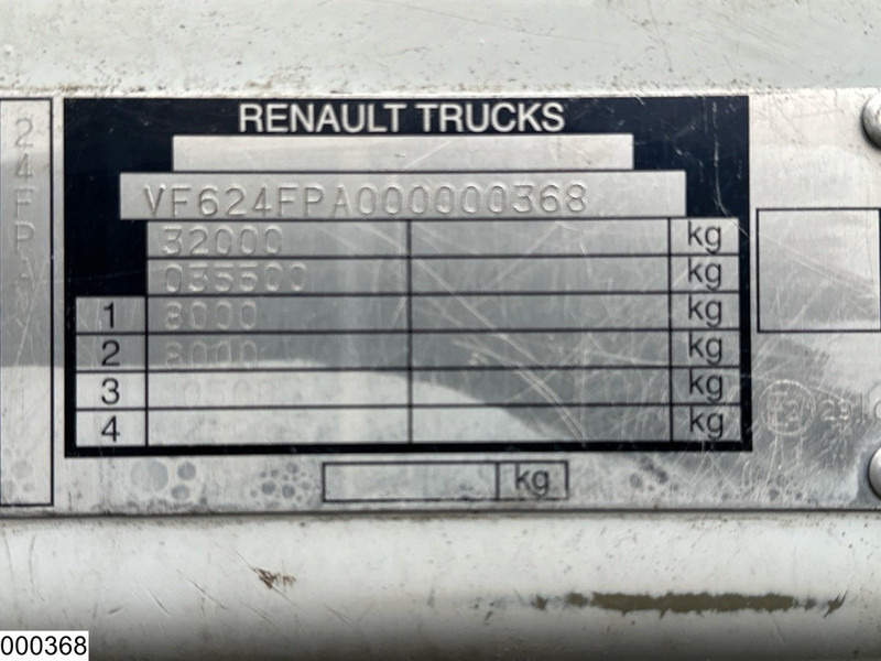 Vrachtwagen met open laadbak, Kraanwagen Renault Lander 430 Dxi 8x4, EURO 5, Palfinger, Remote, Steel Suspension: afbeelding 12