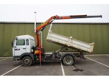 Kraanwagen Renault MIDLINER 180 TIPPER WITH PALFINGER PE 7000A CRANE: afbeelding 1