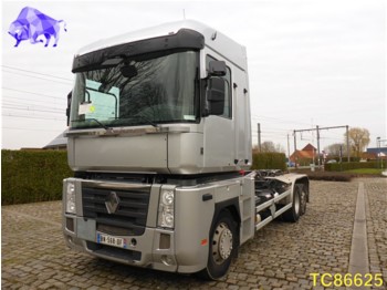 Containertransporter/ Wissellaadbak vrachtwagen Renault Magnum 460 Euro 4 INTARDER: afbeelding 1