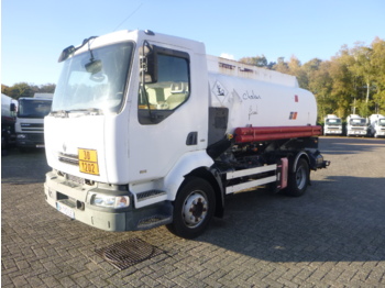Tankwagen voor het vervoer van brandstoffen Renault Midlum 210 4x2 fuel tank 8.7 m3 / 3 comp: afbeelding 1
