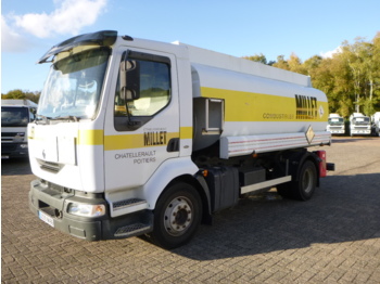 Tankwagen voor het vervoer van brandstoffen Renault Midlum 250 4x2 fuel tank 11.5 m3 / 4 comp: afbeelding 1