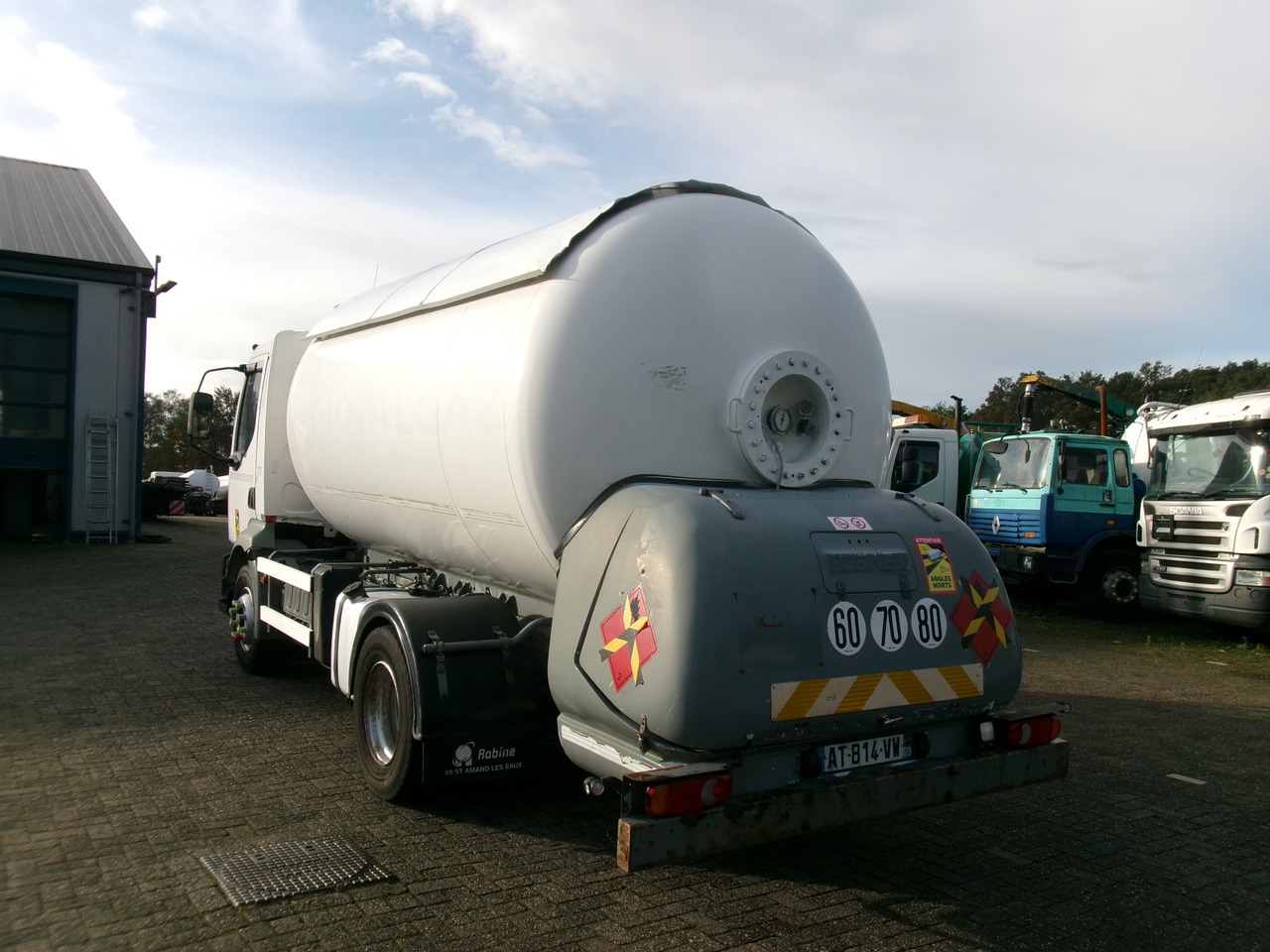 Tankwagen voor het vervoer van gas Renault Midlum dci 4x2 gas tank 14.9 m3: afbeelding 3