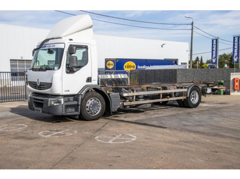 Containertransporter/ Wissellaadbak vrachtwagen Renault PREMIUM 340DXI+E5+DHOLLANDIA: afbeelding 1