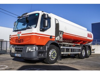 Tankwagen voor het vervoer van brandstoffen Renault PREMIUM 380-6x2 met stuuras-MAGYAR 18.700 L ( 5 comp.): afbeelding 1