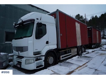 Containertransporter/ Wissellaadbak vrachtwagen Renault Premium: afbeelding 1