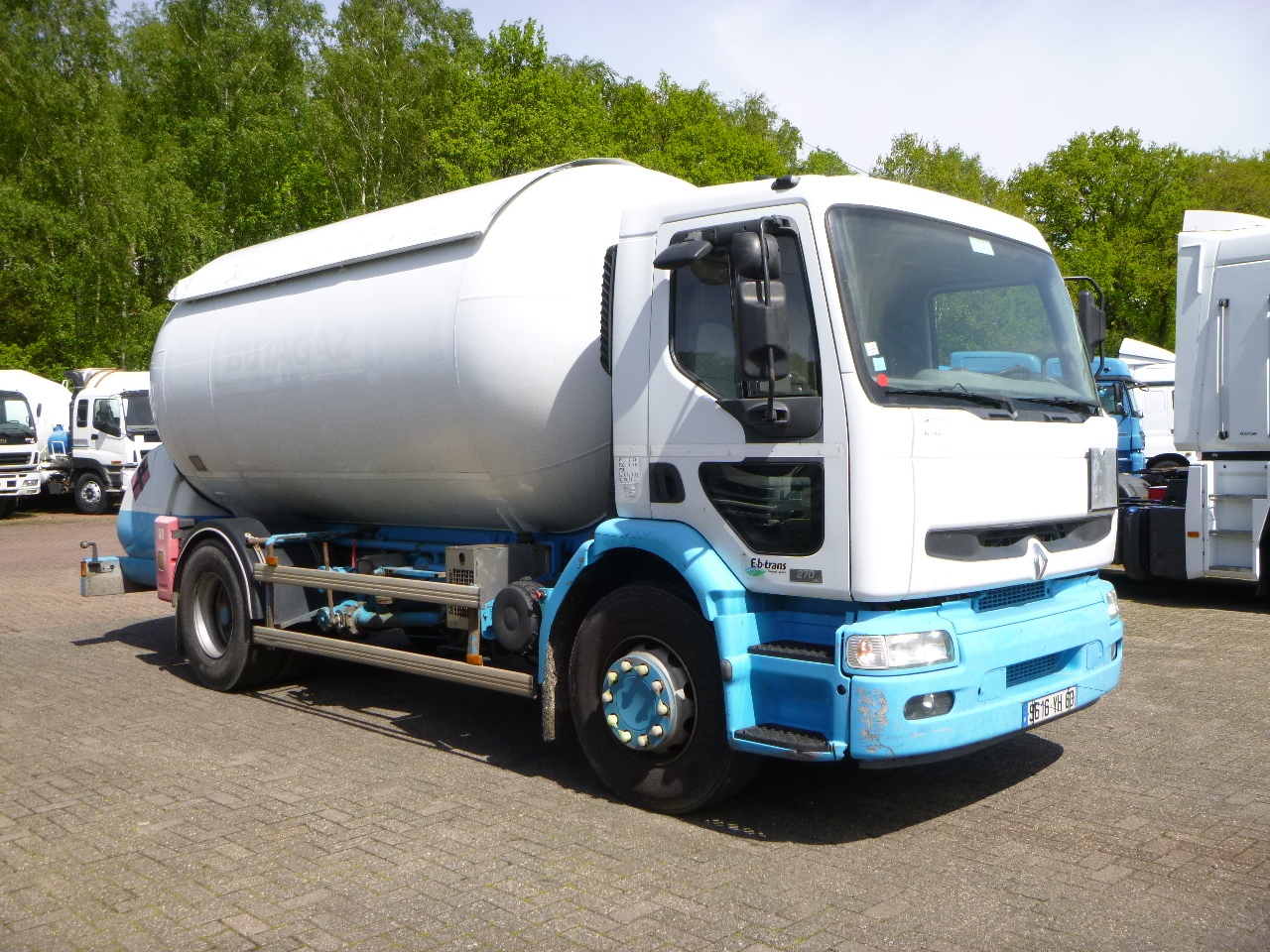 Tankwagen voor het vervoer van LPG Renault Premium 270.19 4x2 gas tank 19.7 m3: afbeelding 2