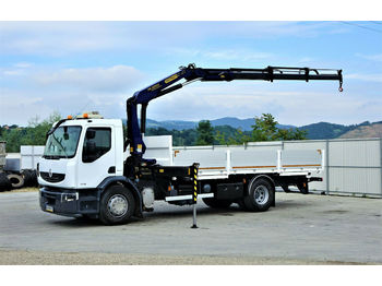 Vrachtwagen met open laadbak Renault  Premium 280 DXI Pritsche 6,20m+Kran*Topzustand!: afbeelding 1