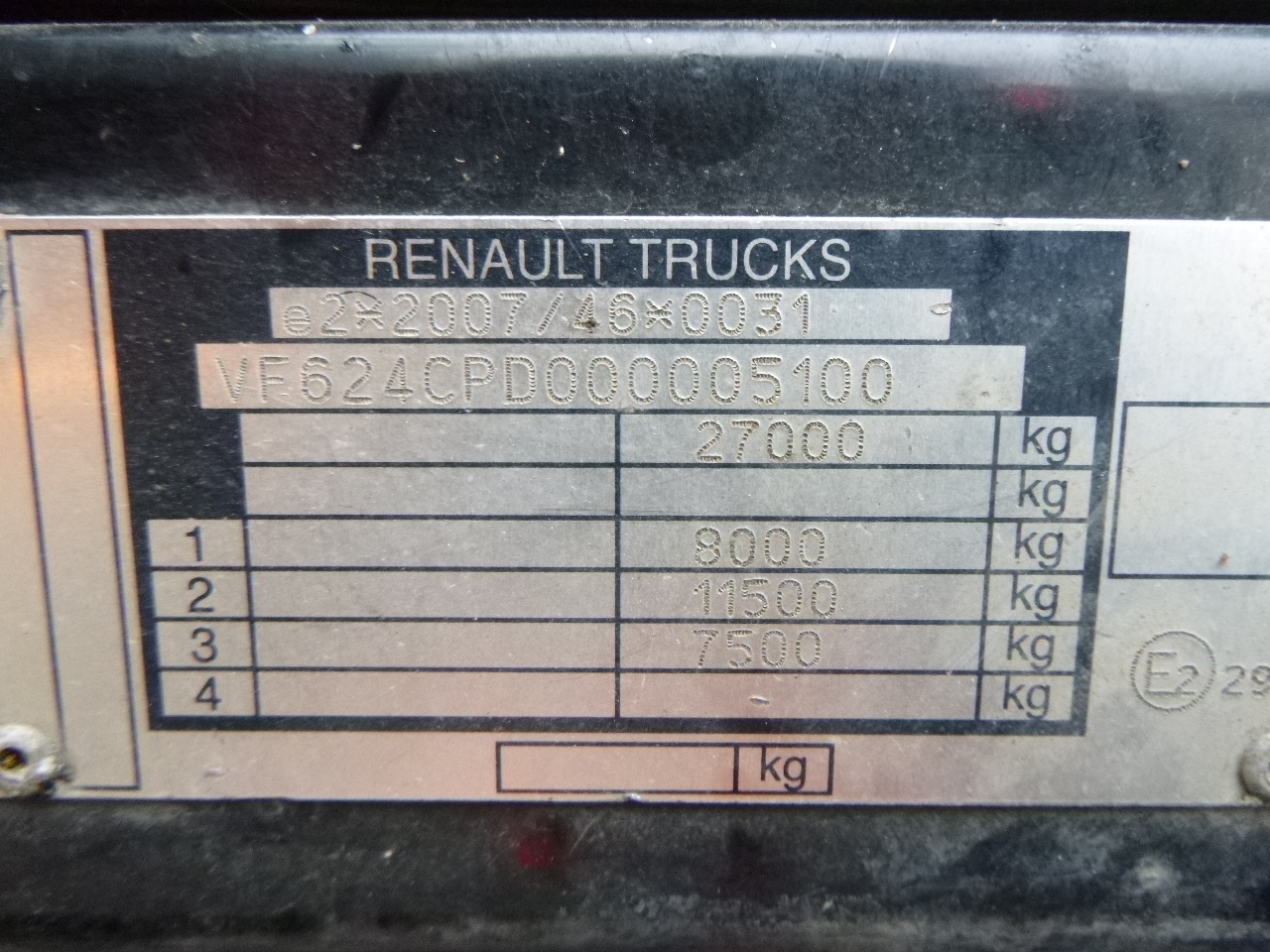 Vrachtwagen met open laadbak, Kraanwagen Renault Premium 380 DXI 6x2 RHD + Hiab 122 B2 Duo: afbeelding 31