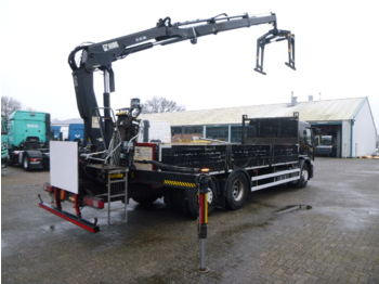 Vrachtwagen met open laadbak, Kraanwagen Renault Premium 380 dxi 6x2 RHD + Hiab XS122 Duo: afbeelding 4