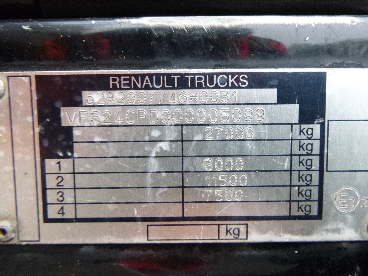 Vrachtwagen met open laadbak, Kraanwagen Renault Premium 380 dxi 6x2 RHD + Hiab XS122 Duo: afbeelding 34