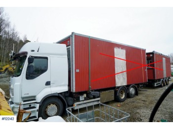 Containertransporter/ Wissellaadbak vrachtwagen Renault Premium 450DXI: afbeelding 3