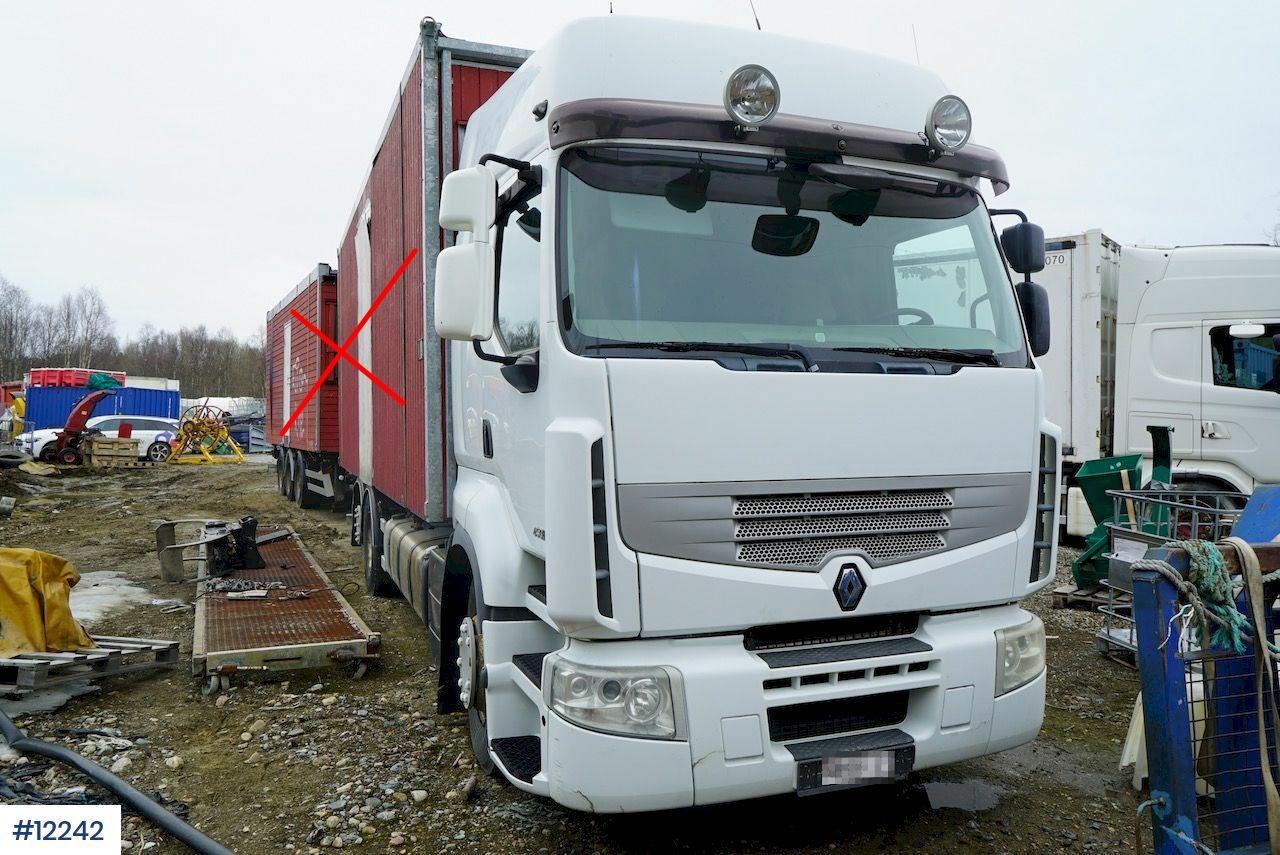 Containertransporter/ wissellaadbak vrachtwagen Renault Premium 450DXI: afbeelding 2
