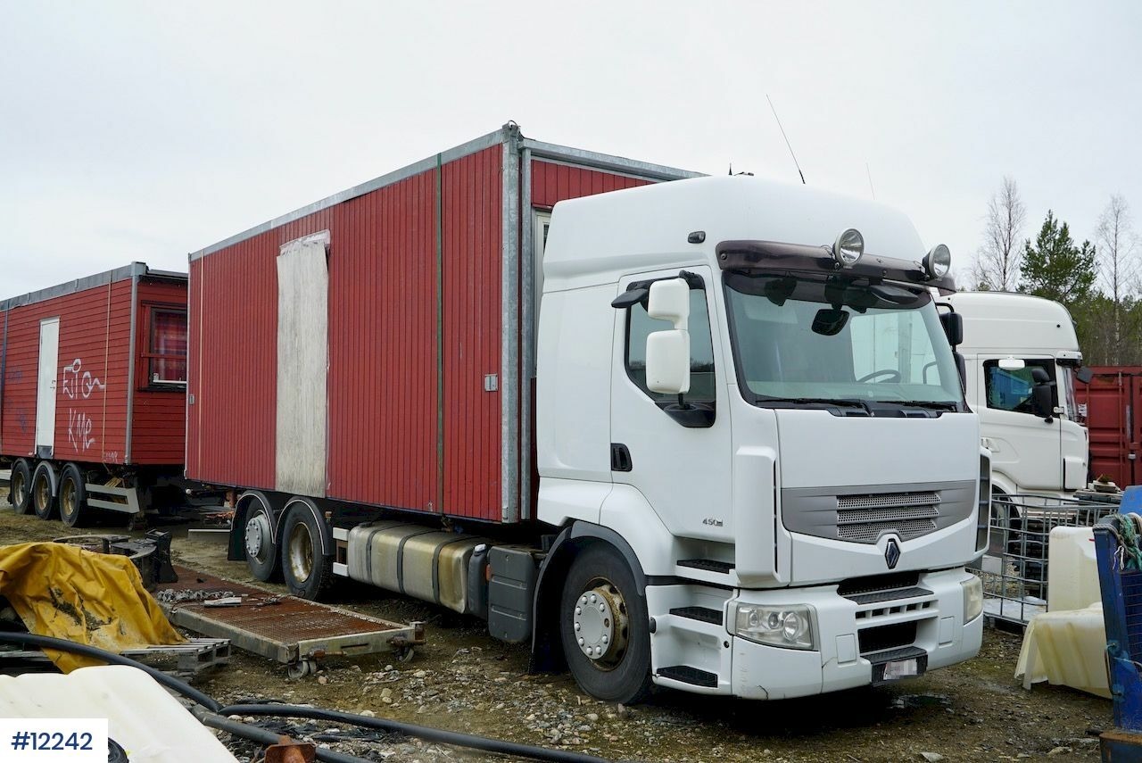 Containertransporter/ Wissellaadbak vrachtwagen Renault Premium 450DXI: afbeelding 8