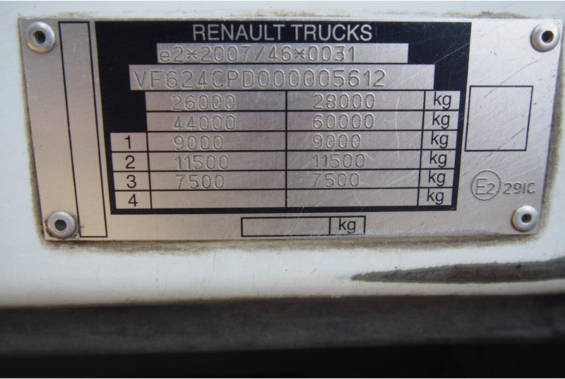 Haakarmsysteem vrachtwagen Renault Premium Lander 430 DXi - 6x2: afbeelding 12