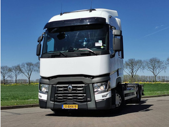 Containertransporter/ Wissellaadbak vrachtwagen Renault T 430 6x2 wb 480 2x tank: afbeelding 1