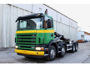 Haakarmsysteem vrachtwagen SCANIA 124.420 8x4 Euro3 Retarder: afbeelding 1