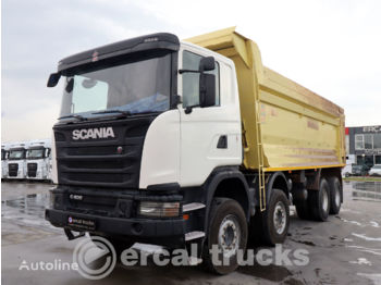 Kipper vrachtwagen SCANIA 2015 G 400 AC EURO 5 8X4 HARDOX TIPPER: afbeelding 1