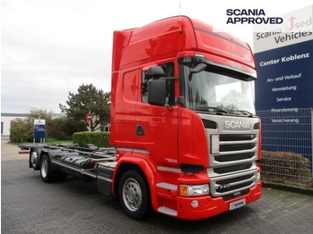 Containertransporter/ Wissellaadbak vrachtwagen SCANIA R410 6X2 MLB - BDF 7,82 - TOPLINE - SCR ONLY: afbeelding 1