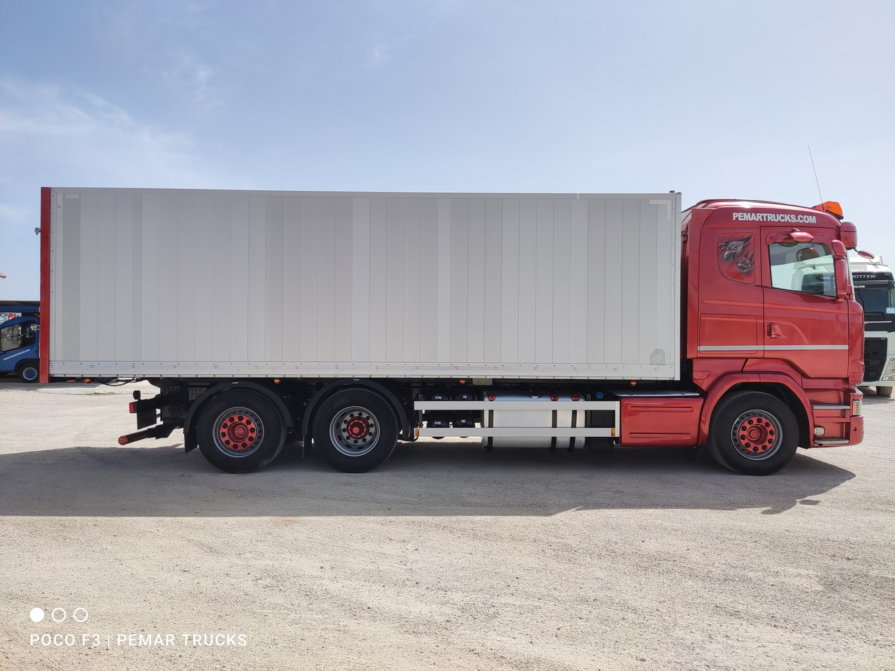 Kipper vrachtwagen SCANIA R 580 6X2 BASCULANTE RETARDER EURO 6: afbeelding 6