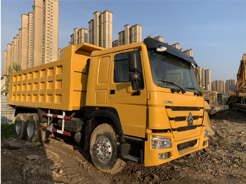 Kipper vrachtwagen voor het vervoer van zwaar materieel SINOTRUK Howo 371 Dump truck 6x4: afbeelding 1