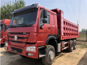 Kipper vrachtwagen voor het vervoer van zwaar materieel SINOTRUK Howo Dump truck 375: afbeelding 1