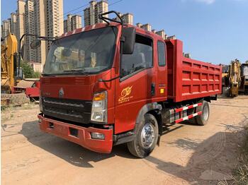Kipper vrachtwagen voor het vervoer van silo SINOTRUK Howo Dump truck 4x2: afbeelding 1