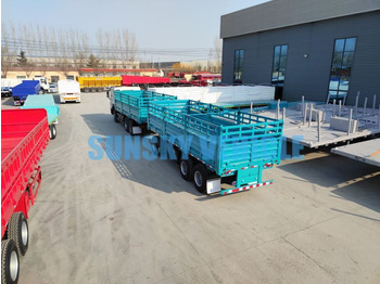 Nieuw Vrachtwagen met open laadbak voor het vervoer van bulkgoederen SUNSKY Warehouse truck with full trailer: afbeelding 2