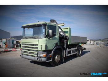 Haakarmsysteem vrachtwagen Scania 114 4x2 Hakengerät Mit Kran mulde: afbeelding 1