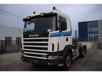 Haakarmsysteem vrachtwagen Scania 124G 470-INTARDER-MARREL CROCHET/HOOK: afbeelding 1