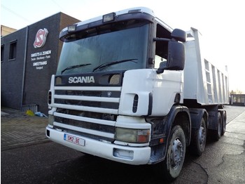 Kipper vrachtwagen Scania 124 420 8x4: afbeelding 1