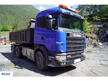 Kipper vrachtwagen Scania 144G: afbeelding 1